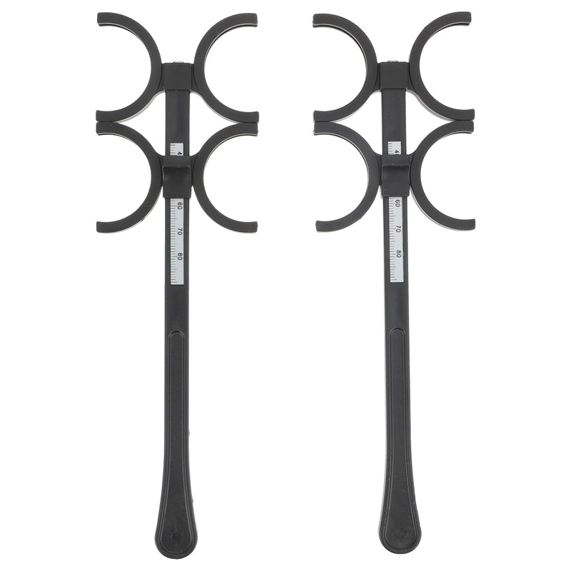 Hemoton 2pcs Glasses Accessories Optical Flipper,Optometry Plastic Flip,Chain Optometry EquipmentsVision Flipper,Flippers Optometry,Trial Lens Optometry Instrument Flip,Lens Tools for Eye Glasses