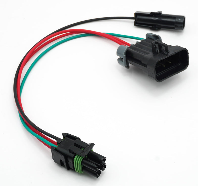 4-Pin to 10 Pin,1-Pin Weather-Proof Adapter Harness Pigtail for Western Fisher Snow Plow Adapter Harness 29047
