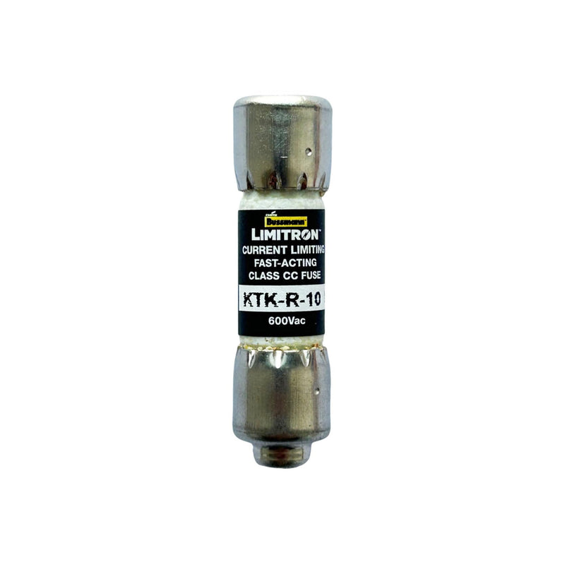 New OEM KTK-R-10 KTK-R-10A 600Vac Fast Acting Fuse, Pack of 10