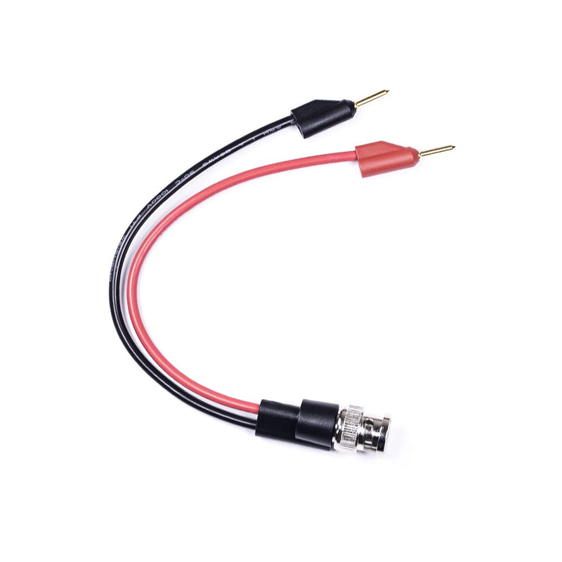 BNC Test Leads, BNC (Male) to Stackable Pin Tip Plugs, Oscilloscope Probes BNC to Stackable Pin Male Plug