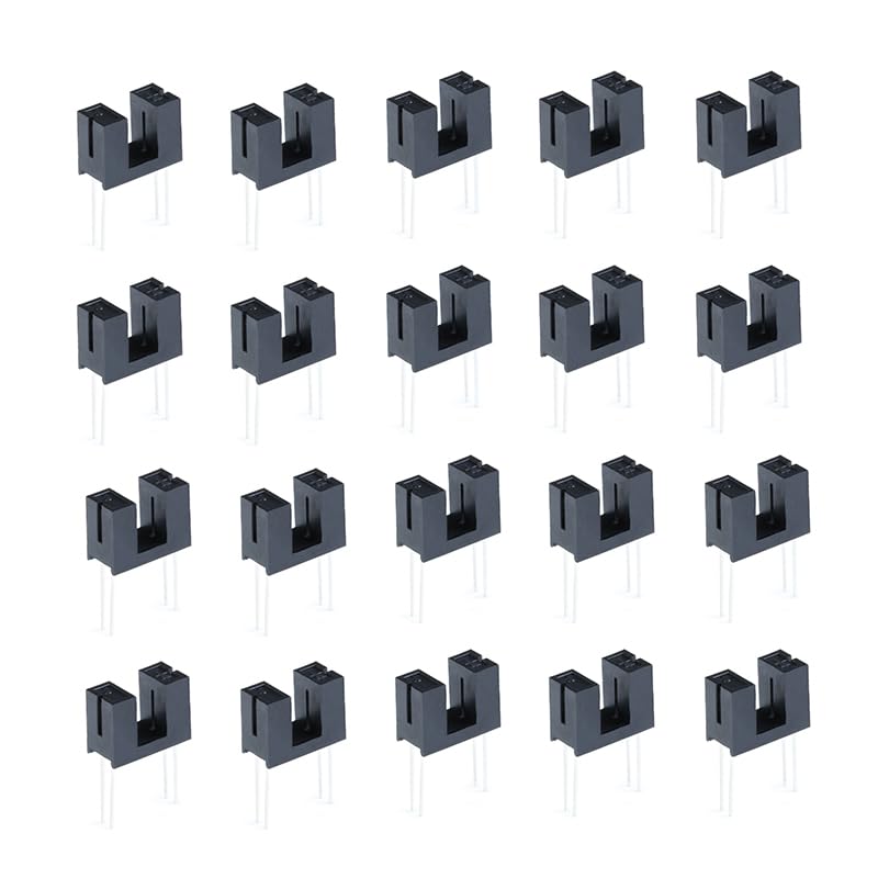 20pcs ITR9608 Infrared Optical Interrupter Photoelectric Sensor Switch ITR9608F ITR-9608 DIP-4 Opto Photo Interrupter Switch Slot Optocoupler