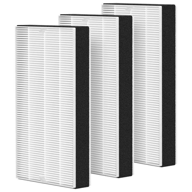 3 Pack F1 Filter Replacement for 3M Filtrete Room C01 T02 Air Purifier 3 PACK