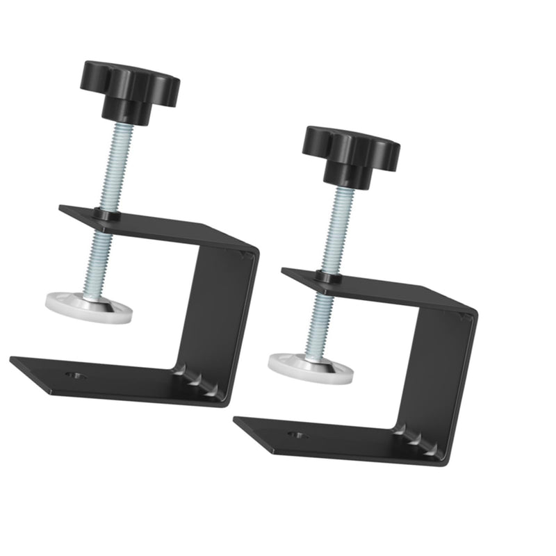 C-Clamps Heavy Duty, Universal C Clamp Cabinet Installation Clamps Cabinetry Cabinet Face Frame Clamps Woodworking Drill Hole Guide for Installing Frame of Cabinets (2 Packs) 2 Packs