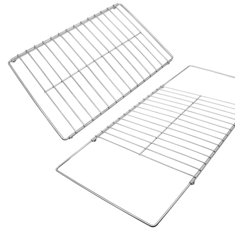 Adjustable Extendable Oven Rack, Wire Racks, Universal Telescopic Oven Cooker Shelf Rack For Whirlpool Frigidaire GE Kenmore Ovens. Adjusts from 14.5 Inches - 25.5 Inches Wide. 1