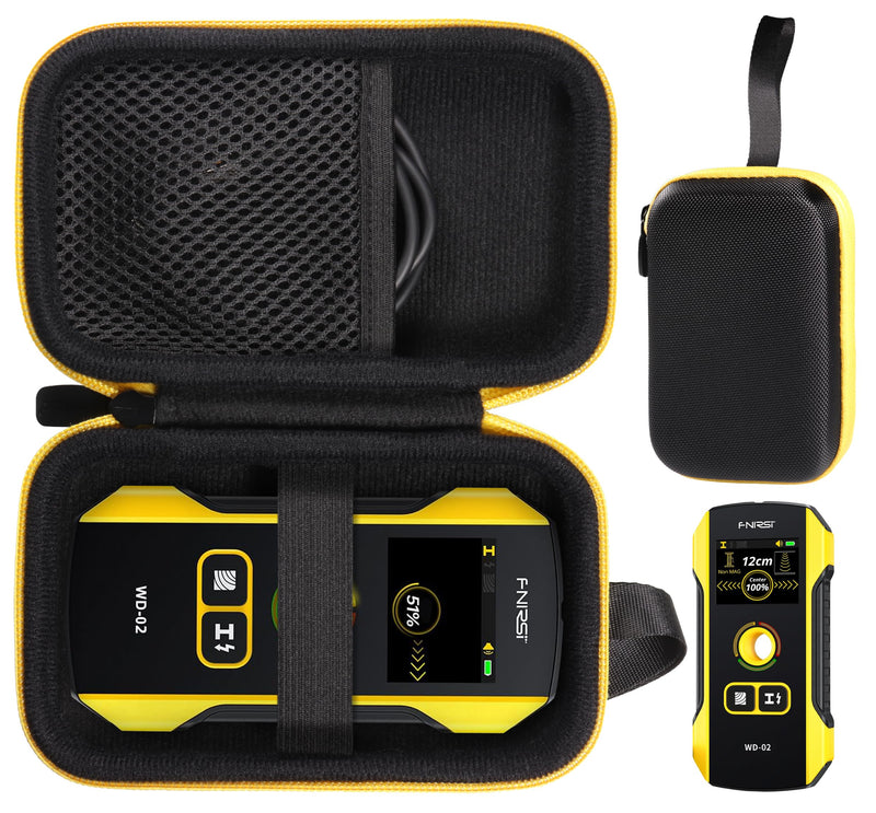 CaseSack Case compatible with Stud Finder Wall Scanner - FNIRSI Upgraded WD-02 TFT Display Electronic Stud Detector with HPC Chip