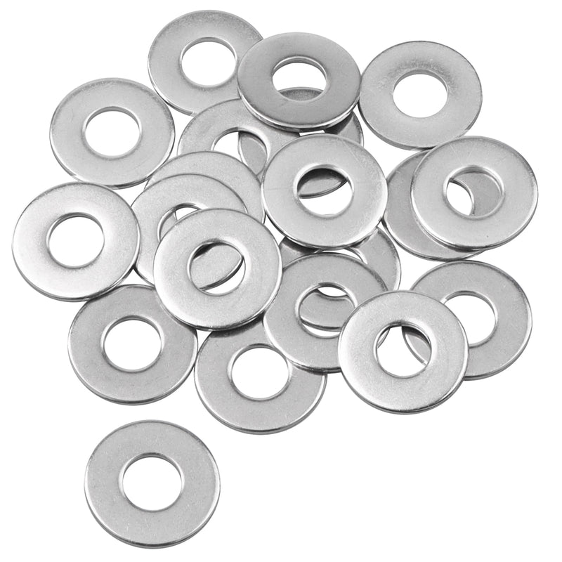 M8 Washers 20Pcs, M8 x 20mm Flat Washers 304 Stainless Steel Washers for m8 Screws Bolts & Nuts 20 M8*20*1.5