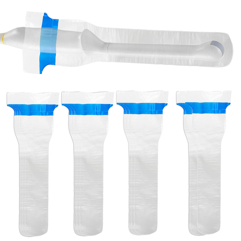 Ultrasound Probe Cover - Endocavity Transducer Cover Latex Free Non Sterile Disposable, 9.6"x1.6", 50 PCS