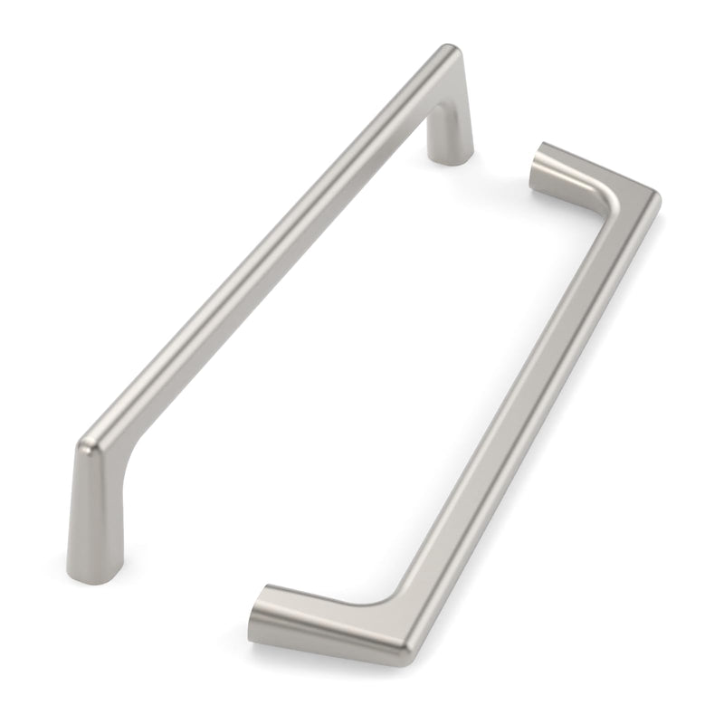 FILTA 10 Pack 6.3 Inch(160mm) Brushed Satin Nickel Cabinet Pulls,Cupboard Handles Cabinet Handles Zinc Alloy Cabinet Hardware for Cupboard Drawer Handles Pulls 6.3"/160MM Hole Center