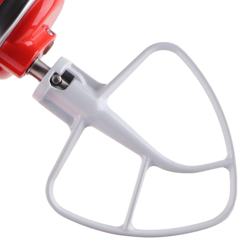 K45B Coated Flat Beater, Compatible with KitchenAid Paddle for Mixer, KitchenAid Accessories and Attachments Fits for 4.5-5 Quart Tilt-Head Stand Mixer