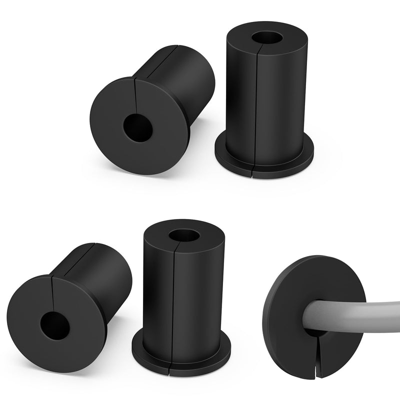 4PCS 3/4 inch starlink Wall Cable Pass Through Bushing Grommets Accessories for Cables,Star Link Cable Routing kit for starlink mounting kit,Silicone Wall Bushing for starlink dishy ethernet Cables 4PCS Starlink Grommets