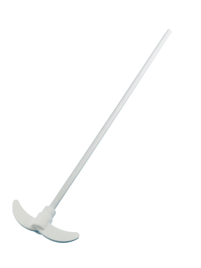 Loratory PTFE Foldable Anchor Stirrer Paddle - Stainless Steel Reinforced Shaft for Overhead Stirrers 500/110/7MM