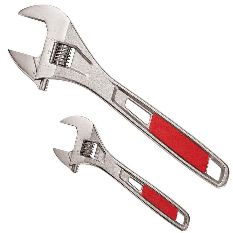 48-22-7400 for Milwaukee 6 and 10-Inch Parallel Jaw Adjustable Wrench Set - 2pc, With Flashlight Searchlight