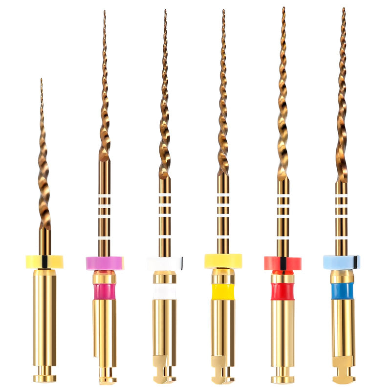 JMU PT-G Super Files,Niti Rotary Files SX(19mm), S1, S2, F1, F2, F3(25mm),Sequence File,6 Pcs/Pack SX (25mm) 1