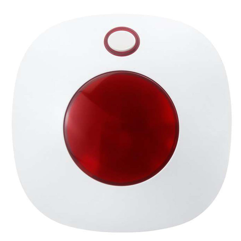 OSI Wireless Alarm Strobe Siren (Gen 2) - Accessory for OSI Smart Alarm System (Gen 2) ,Wi-Fi Wireless Strobe Siren, Plugs into Electrical Outlet, 8 Hour Back-up Lithium Battery