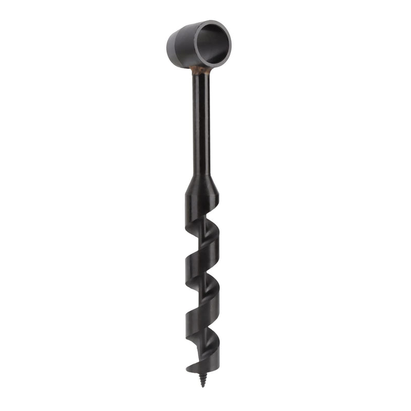 1 Inch Manual Auger Drill Bit with T Handle, Wood Auger for Bushcraft Backpack Camping Survival Tool (25-230mm)