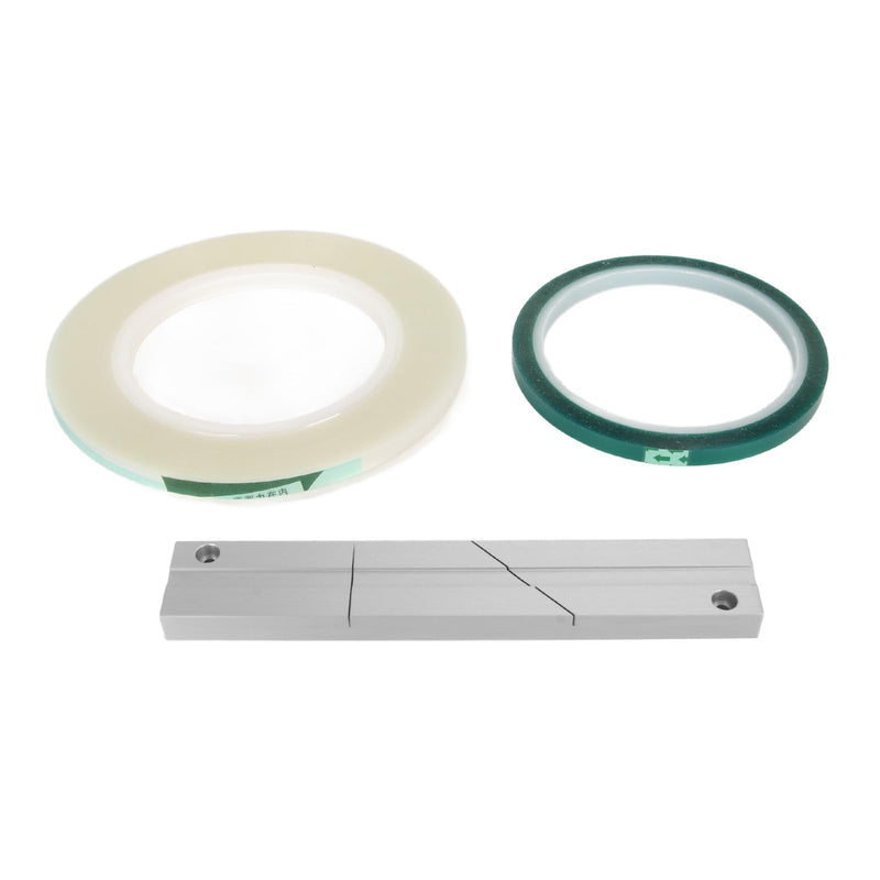 0.25 10 Inch Tape Splicing Set, Aluminum Alloy Professional Tape Splicing Block Open Reel to Reel Tape Splicing Set Fit for Revoxsonido 0.25 10 Inch Open Reel to Reel Tape Media