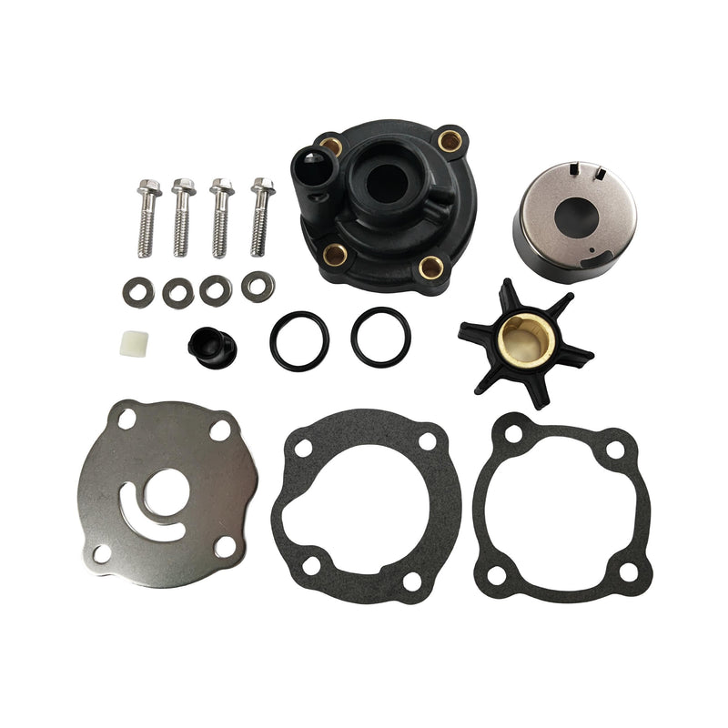 395270 Water Pump Impeller Kit Compatible with Johnson Evinrude OMC BRP 14 25 28 35 45 55 HP Boat Motor Engine Parts Replacement Sierra 18-3383 18-3401 0395270 0389980 777809 394393