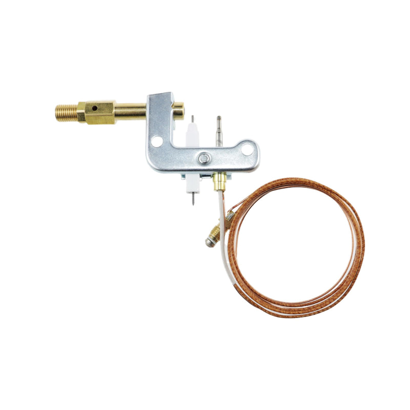 Replacement combustor Heaters Propane Gas Wall ODS Pilot Assembly thermocouple Lighter 120630-02 fits Vanguard Comfort Flame Glo-Warm Cozy Heat Kozy World Pro Com Desa International etc