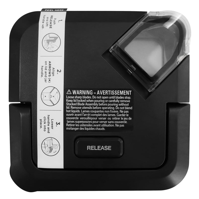 Blender Lid Replacement for Ninja Blender 72 OZ Pitcher,Top Lid for Ninja BL610 BN750 CO610B BN751 DB751A BN800 CT610 NEW Model Pitcher with Rim Extension Only Locking Lid