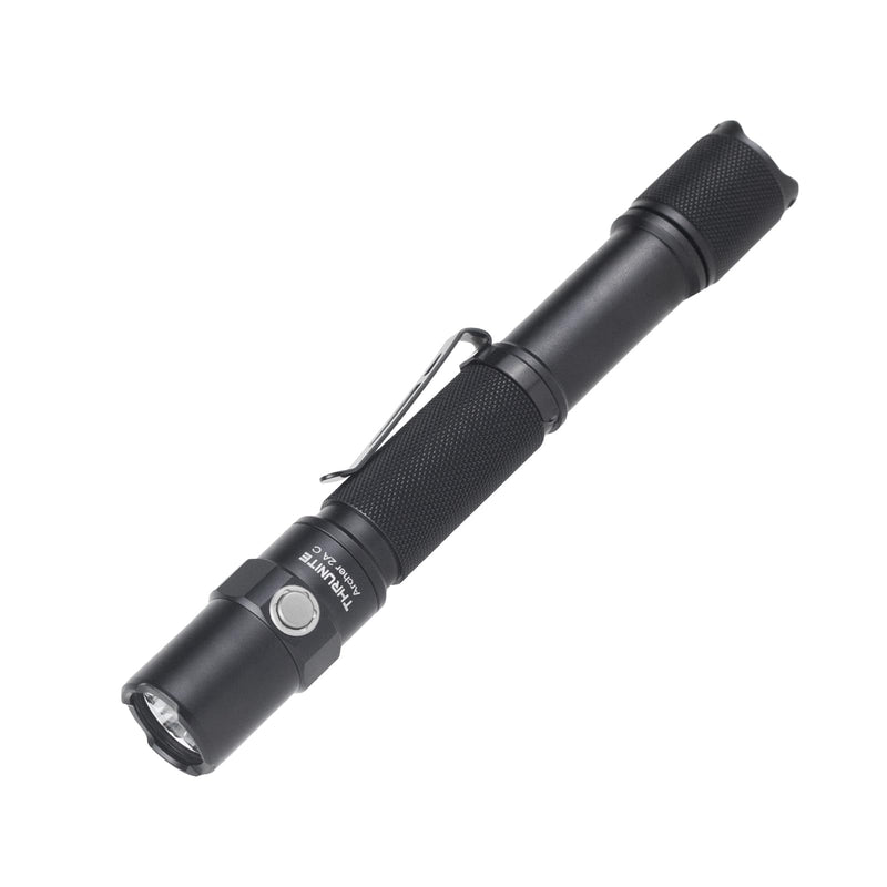 ThruNite Archer 2A C LED Rechargeable Flashlight, High 1000 Lumens AA Flashlight with Lanyard, IPX8 Waterproof Dual Switch Small Outdoor Light for Hiking, Camping, Everyday Use, EDC - CW Archer 2A C Cool White