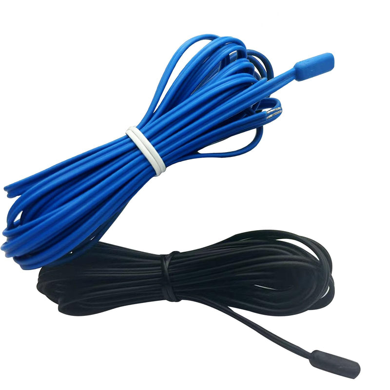 Set of 2 Temperature Probe Sensors（Black and Blue） for Commercial Refrigerators and Freezers Temperature Probes & Sensors 12 Month Warranty