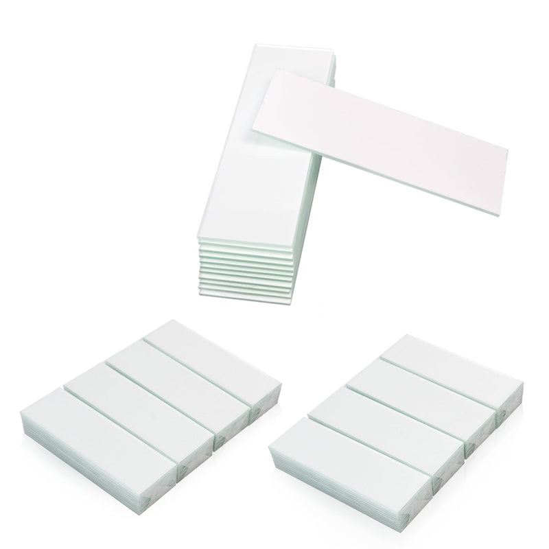 Glass TLC Plate, Glass Backed TLC Silica Gel Plate for Thin Layer Chromatography Applications - Silica Gel 60 GF254 2.5 x 7.5cm（80/Box）