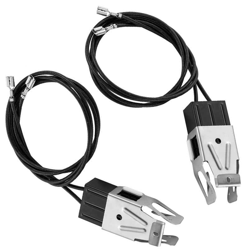 WB2X8228 Element Receptacle and Wire Kit, Compatible with GE Electric Ranges Electric Stove Burners Parts, Replaces AP2013499 PS242972 250535