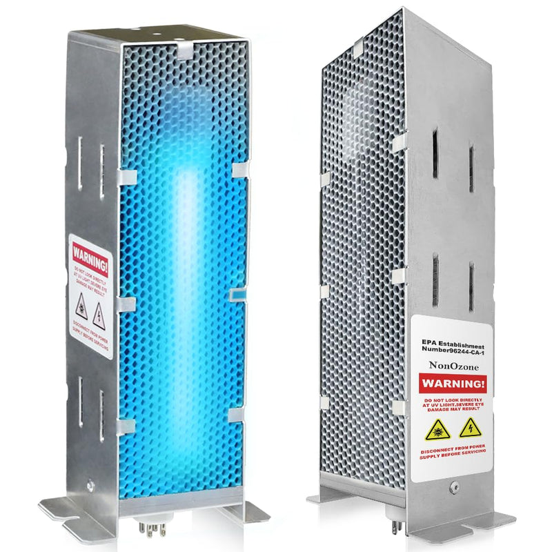 Air Scrubber Advanced Photocatalytic Oxidation (PCO) 9 Inch Replacement Cell and Üν Bulb, Ozone Free Suitable for ActivTek InDuct 2000, A1013A, A1013C, A1013P, A1013Q, A1013U, 1 Pack Cyan
