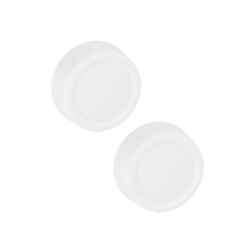 RRKWV Rotary Replacement Dimmer Knobs, White (2) 2