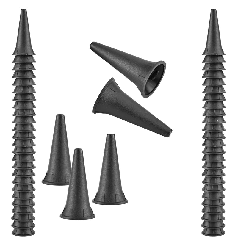 Reusable Diagnostic Otoscope Cover Specula Tips - Sets of 50 - Available in 2.5 mm, 3.5 mm, 4mm, 5 mm (50 pcs of 5 mm) 50 pcs of 5 mm