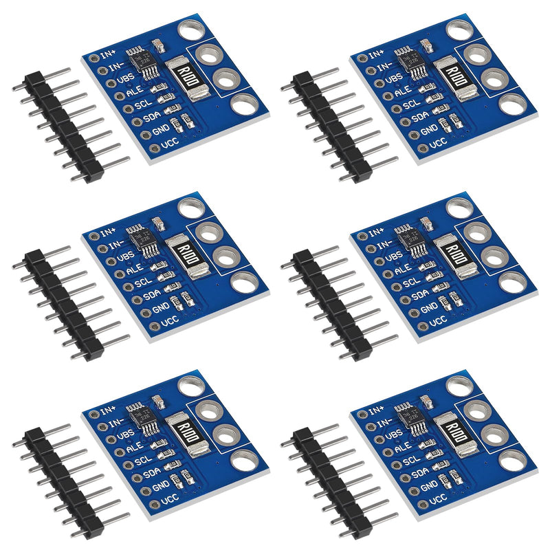 6pcs INA226 IIC I2C Interface Bi-Directional Current Power Monitoring Sensor Module Alert Monitor Module 36V for Arduino