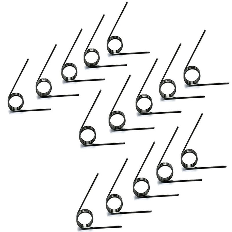 10pcs Torsion Springs 60/90/120/180 Degrees V-Shaped Torsional Spring, Wire Diameter 1.2mm Small Torsion Springs Kit for Home Repair & DIY Project ( Style : 60 Degrees , Size : 1.2mm x 10mm x 3laps )