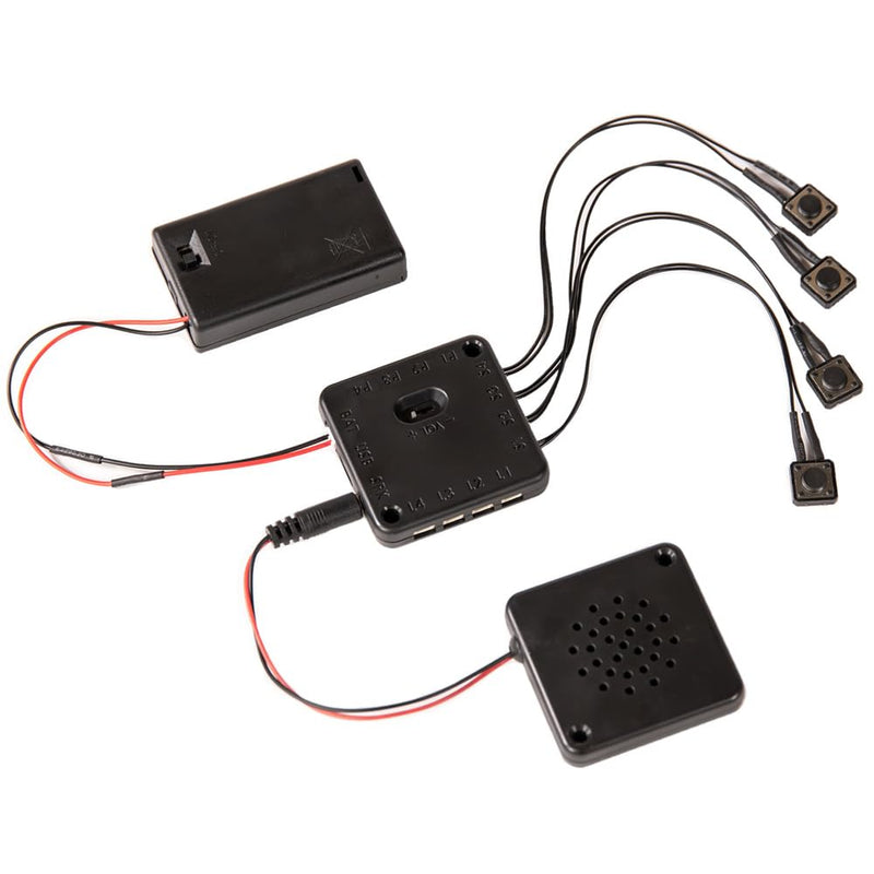 Cosplay Sound Effects Module. DIY Audio MP3 Sound Chip with 4 Push Buttons, 8MB Memory. Add Sound Effects or Music to Your Cosplay Costume Accessories, Crafts, Props and Replicas.