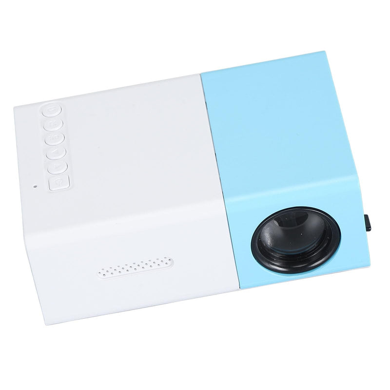 Portable Projector 1080P Mini LED with Built-in HiFi Speaker, Compatible HDMI USB AV TF Card Home Theater for Kids (US Plug) US Plug
