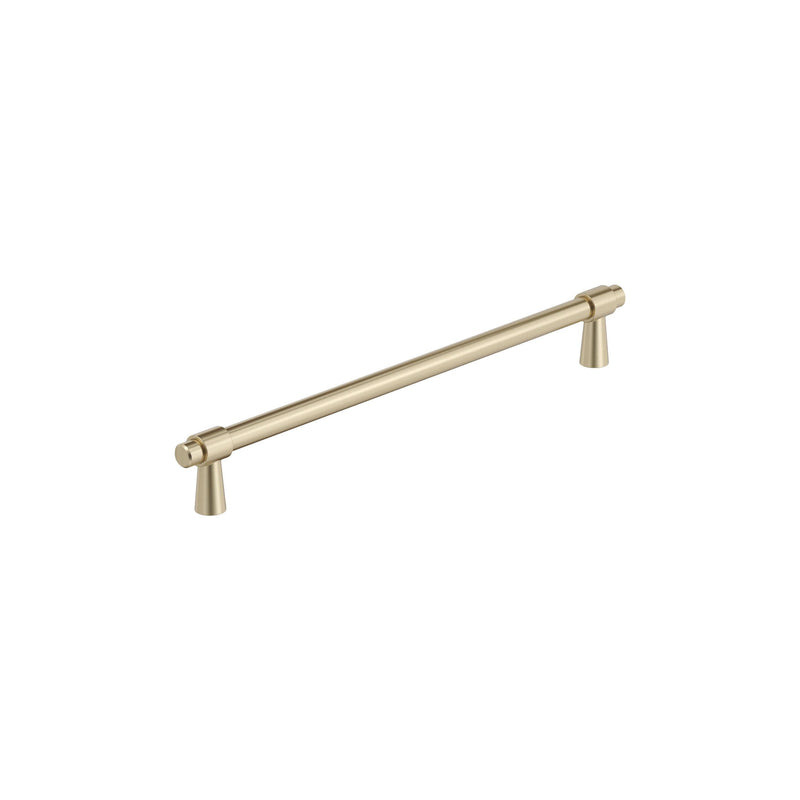 Amerock BP36861BBZ | Destine 8-13/16 inch (224 mm) Center-to-Center Golden Champagne Cabinet Pull | Kitchen Cabinet Hardware | Furniture Hardware | Drawer Handle