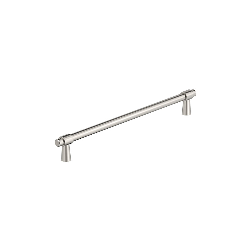Amerock BP36861PN | Destine 8-13/16 inch (224 mm) Center-to-Center Polished Nickel Cabinet Pull | Kitchen Cabinet Hardware | Furniture Hardware | Drawer Handle
