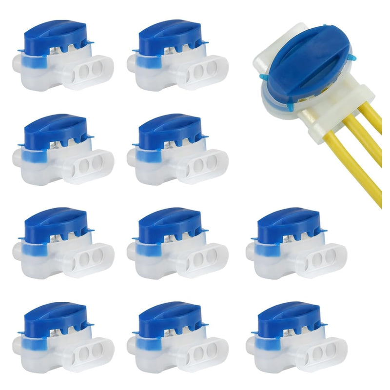 GWHOLE IDC Connector Boundary Wire Connectors 3m 314 Wire Connectors Waterproof Outdoor Wire Connectors 10 Pack