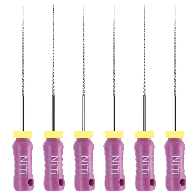 JMU Endodontic Root Canal K Files, #10 NITI Hand Use K-Files 21mm, 6pcs/Box #10 (21mm) 1