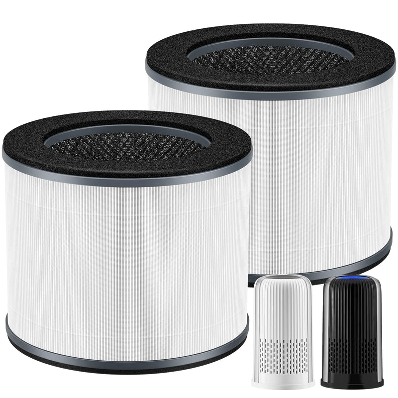 AP-T10FL Replacement Filter for HoMedics AP-T10-BK AP-T10-WT Air Purifier AP-T10FL-2 Pack