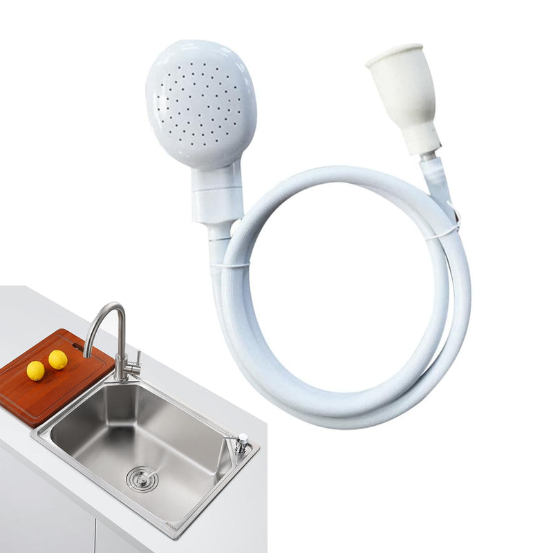 9.84FT Sink Spray Hose,Portable Sink Hose Faucet Sprayer, Shampoo Sprayer Handheld Hose Faucet Shower Head Spray Hose for Bathing Baby,Pets,Washing Hair,Rinsing Vegetables 9.84FT