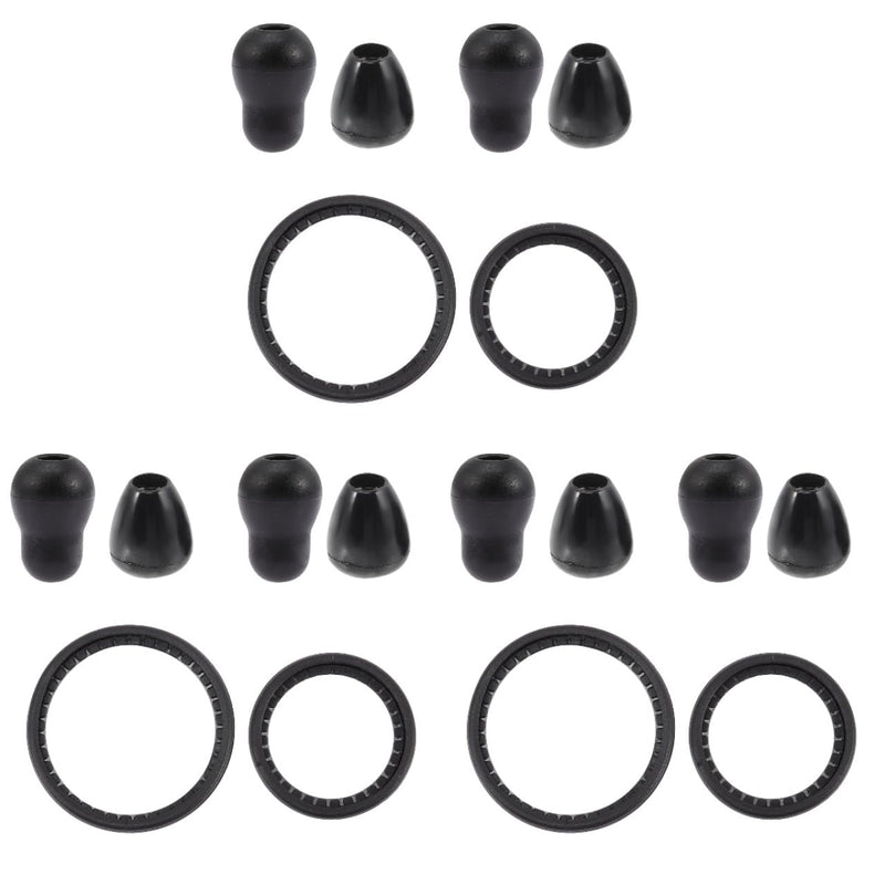 Stethoscope Replacement Parts Kit Pe Earplugs and Dual Size Diaphragms Soft Earpieces for Nurse Stethoscope Accessories Pediatric and Diagnostic Use
