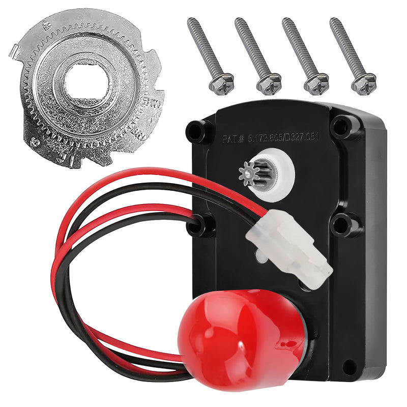 7384691 7286039 WS26X10021 7281291 Water Softener Motor and Cam Gears for High Flow 1" systems, Cam Gears Part Number 7283489, Original OEM Part with Screws