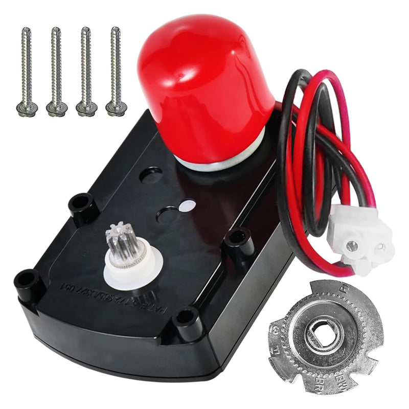 7286039 Water Softener Valve Motor with Pinion 7284964 Replaces Old Part Numbers: 7281291,7384691,7234731,7228900, WS26X10021,Fit for Softener Systems