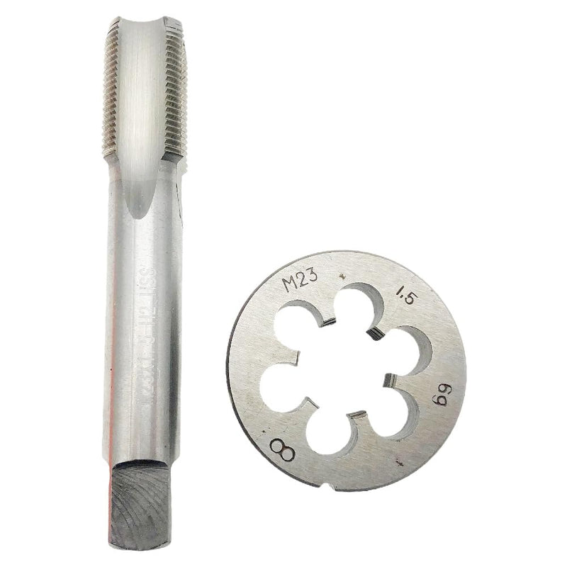 M23 x 1.5 Tap and Die Set RH M23x1.5 Right Hand Thread Cutting Screw | Straight Fluted Machine
