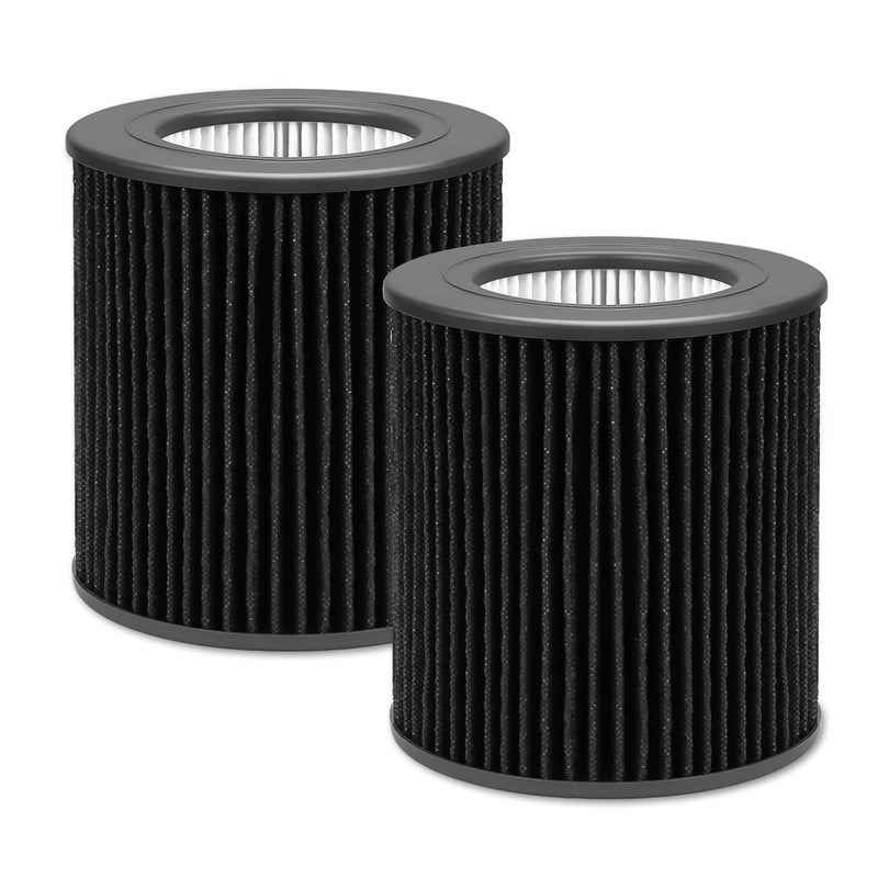 2 Pack Air Mini PECO-HEPA Filter Replacement Compatible with Molekule Tri-Power Air Mini and Air Mini + Air Machine, 3 in 1 Efficient Filtration System with Activated Carbon 2 Pack Air Mini Filter