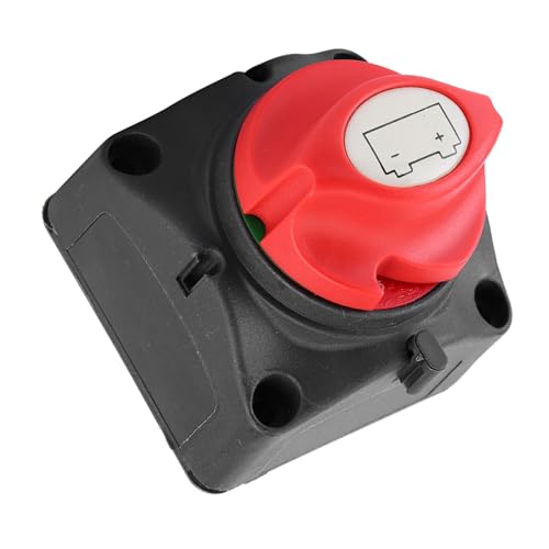 aqxreight 12V Battery Isolator Master Disconnect Switch,Dual-Level Cut-Off for RV, Yacht & Marine Applications – Heavy-Duty 250A Rated, IP67 Sealed, OEM-Ready Replacement