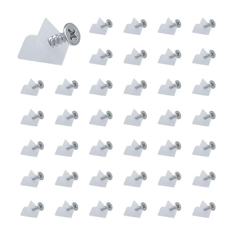 100 Pcs Plastic Angle Code Bracket Fasteners, Sagging Drawer Bottom Support Brackets, Drawer Bottom Support Brackets Mending Wedges, Repair Mending Wedges, PlasticAngle Code Drawer Fastener