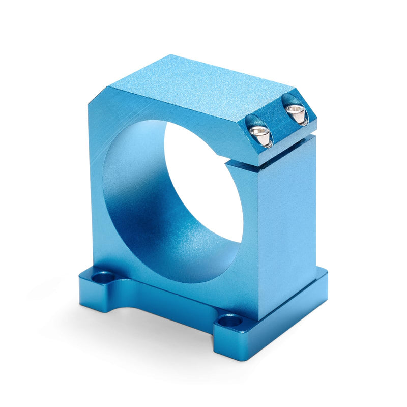 65mm Diameter Aluminum CNC Spindle Holder Spindle Mount for PROVerXL 4030 CNC Machine Aluminum Z Axis Assembly Kits, Blue, 4030V2-ZC69