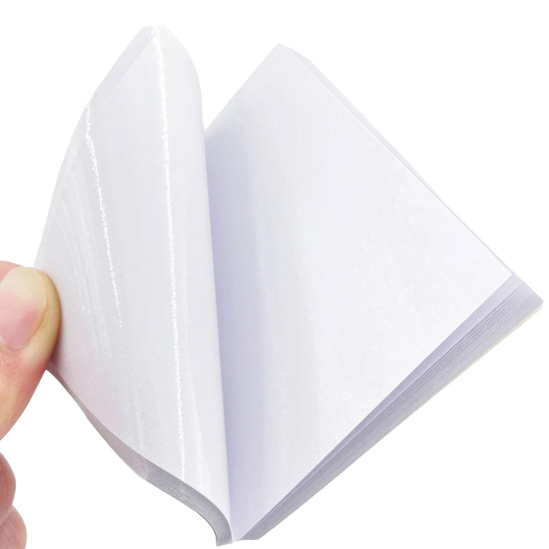 50 Sheets High-Glass Finish Dental Mixing Pads 2 Sides Paper 3"x3", Disposable Lab Mixing Papers Poly Coated, Disposable Mix Paper, Poly Pads 3X3"