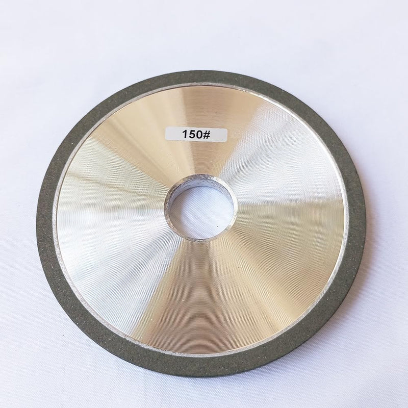 CBN Grinding Wheel Flat Shape Resin Bond Grit 150# for High-Speed Steel (4" Diameter) 4" Diameter